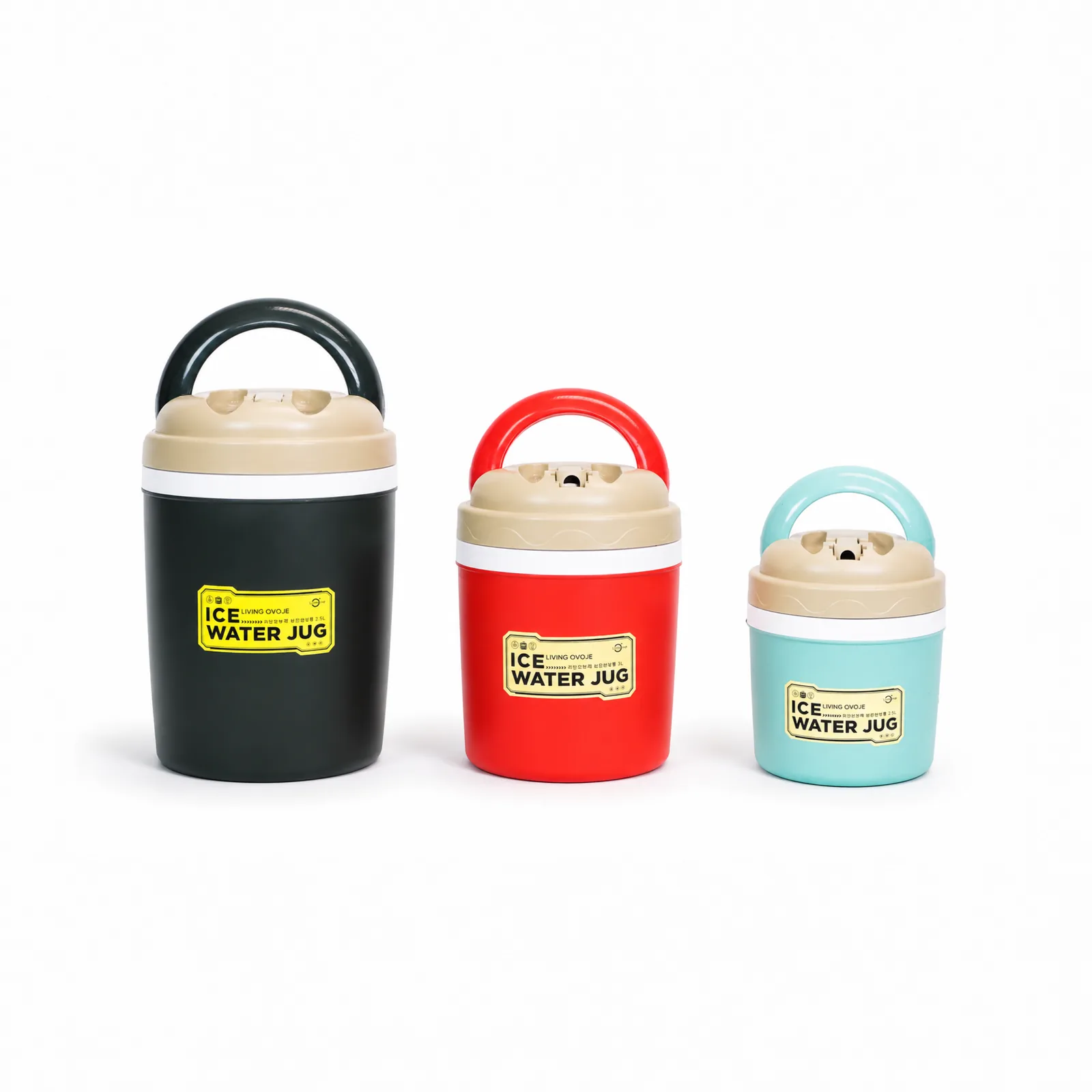 Ice Water Jug, 2.5L & 3L & 5.5L